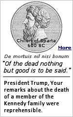 No sooner had John F. Kennedy's granddaughter died of leukemia at age 35, than President Trump got busy dusting off previous social media posts to cast shade at her bereaved family. Though he didn't mention the late Tatiana Schlossberg by name or reference her death, Trump harvested screenshots of his supporters' posts belittling the famous family after his newly handpicked board of the John F. Kennedy Center for the Performing Arts voted to tack Trump's name on the building.